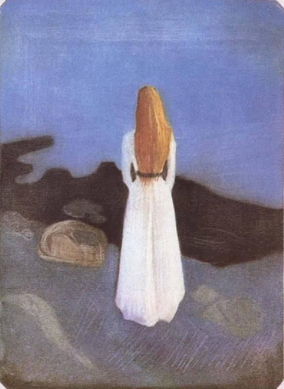 Edvard Munch The Girl